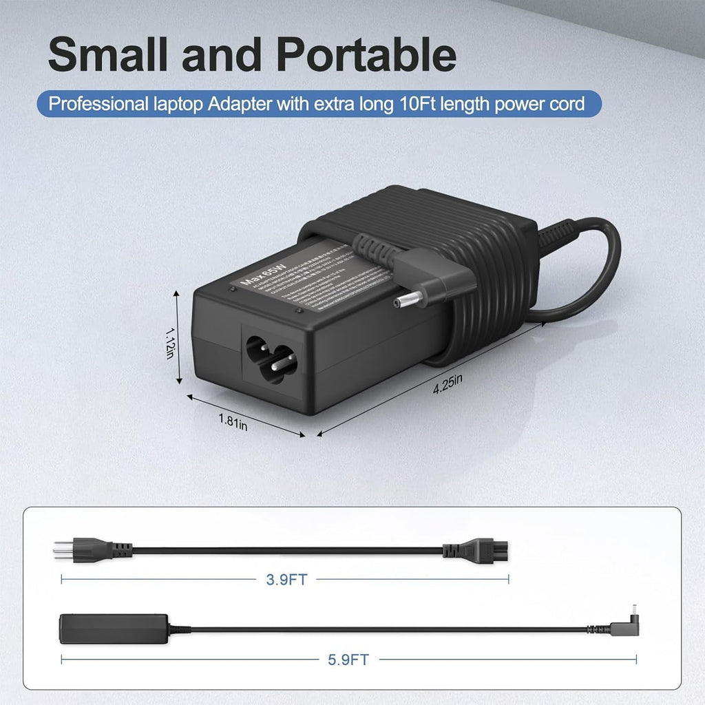 Cargador para laptop Dell de 65 W 45 W compatible con Inspiron 15 1...