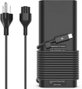 Cargador USB C para laptop de 130 W compatible con Dell Xps 17, Pre...