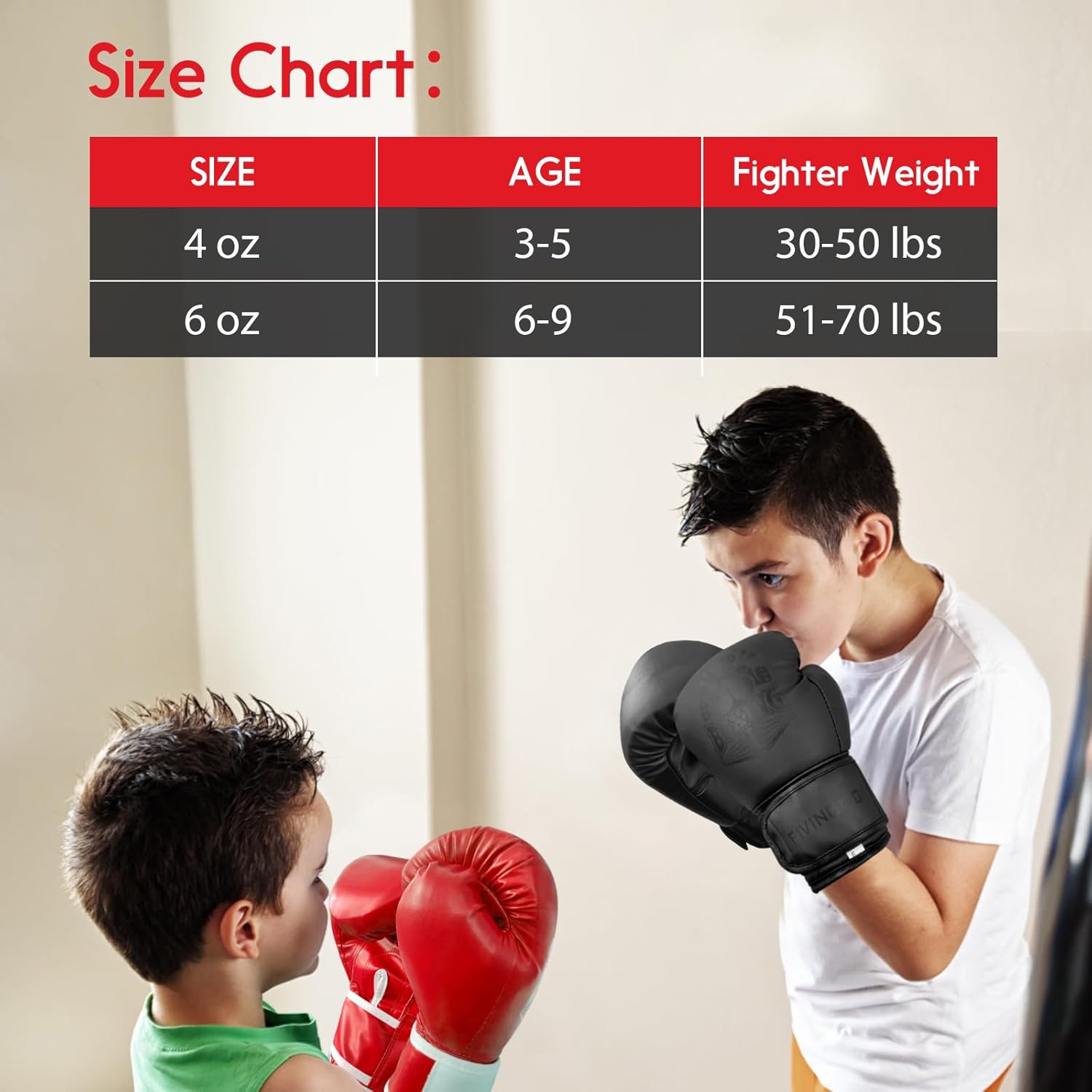 Guantes de boxeo para niños y niñas, guantes de entrenamiento de bo...
