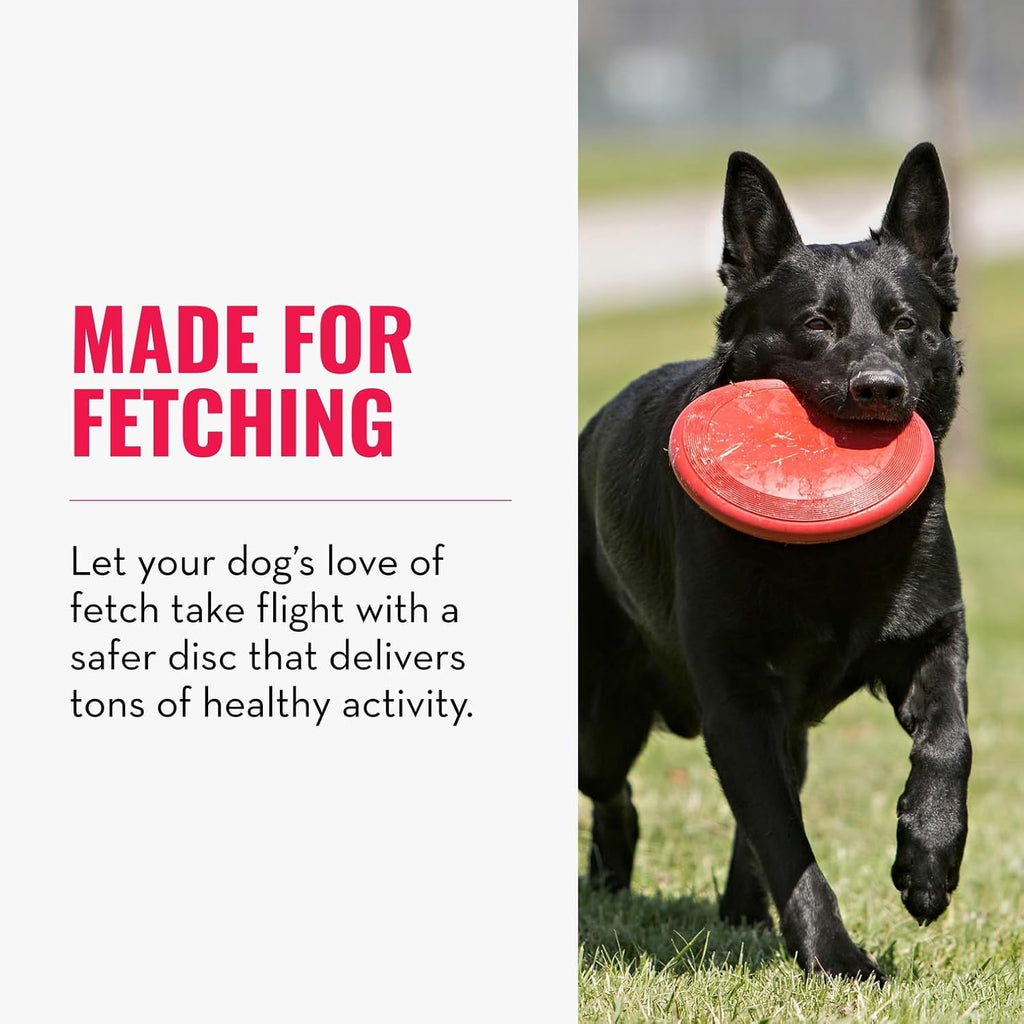 KONG Flyer - Juguete duradero para perros para jugar al aire libre...