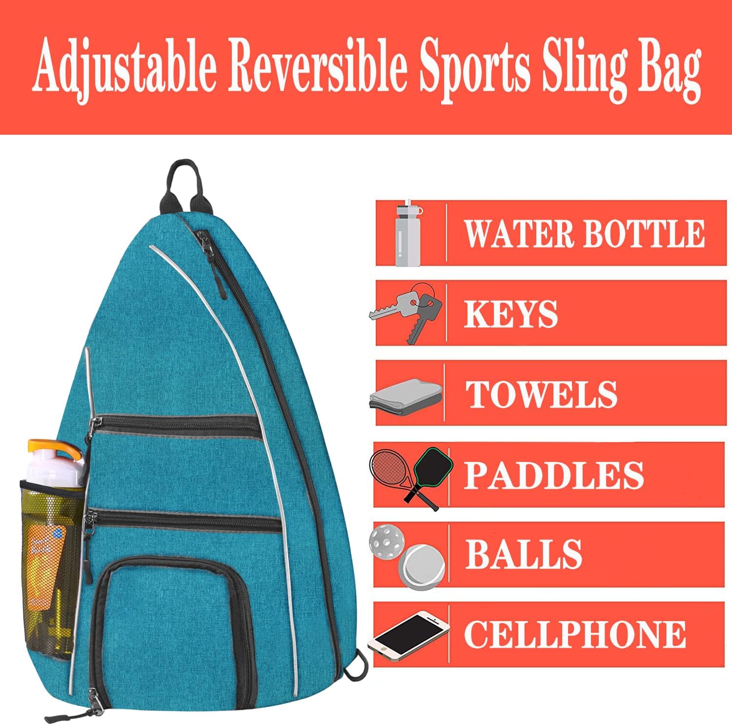 LLYWCM Bolsa de pickleball \u2013 Bolsas de pickleball para mujeres...