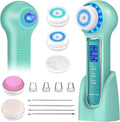 UMICKOO Exfoliante facial, cepillo de limpieza facial impermeable c...