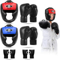 YORWHIN Protector de cabeza de combate con guantes - Casco de segur...