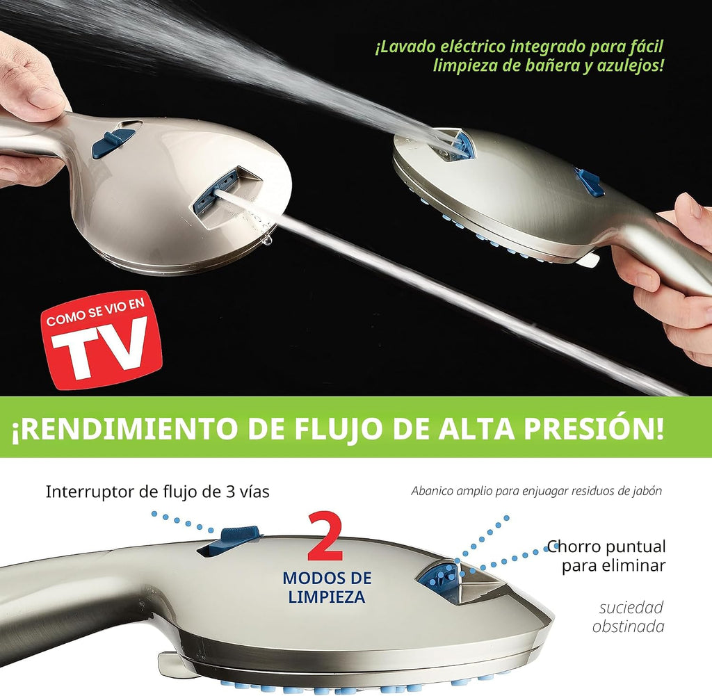 Hotel Spa AquaCare Cabezal de regadera de mano de alta presión de 8...