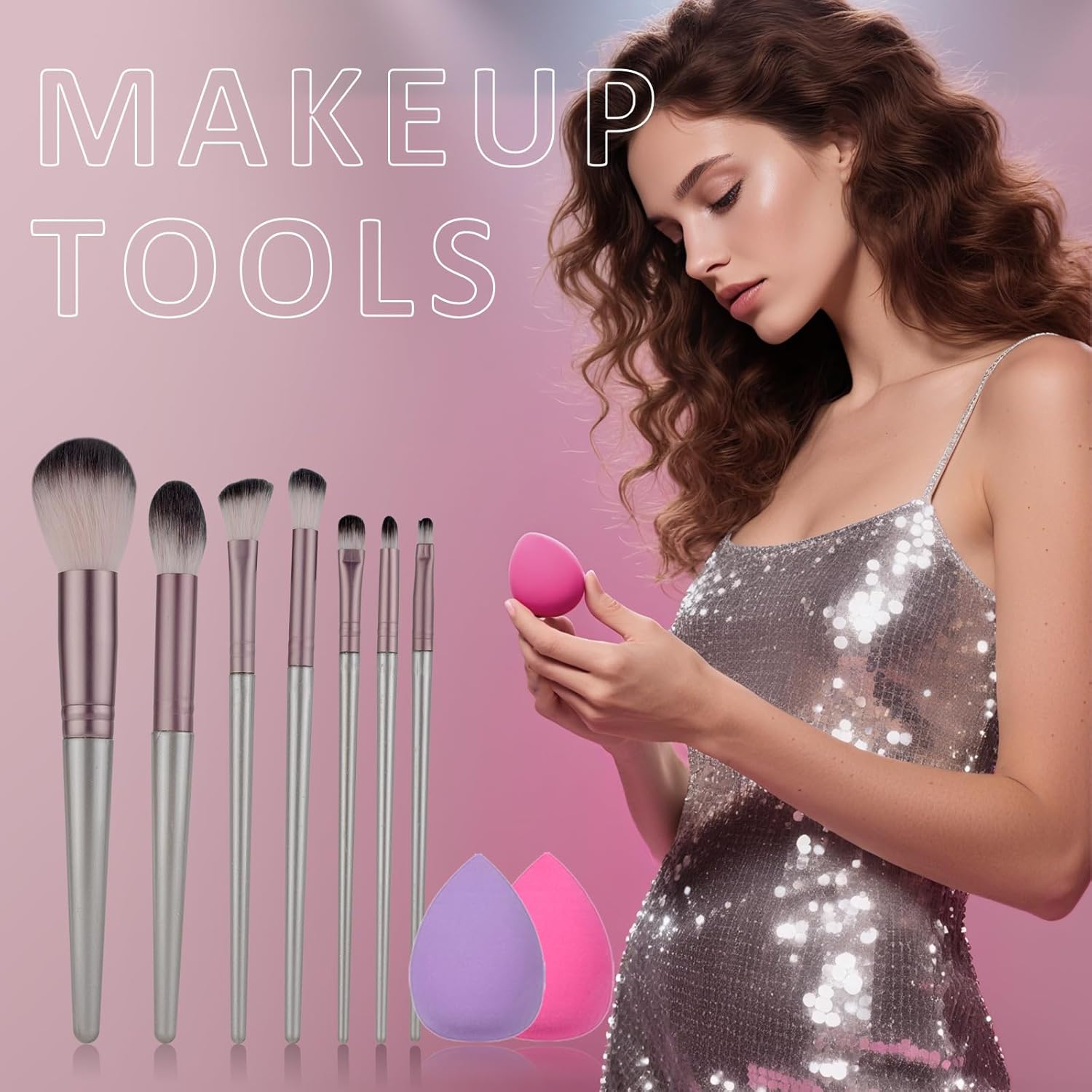 Kit de maquillaje para mujeres kit completo juego de maquillaje par...