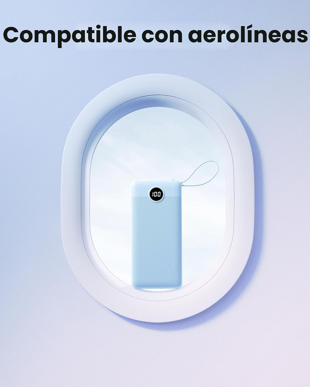 Coowisty - Cargador portátil de 10000 mAh, banco de energía delgado...
