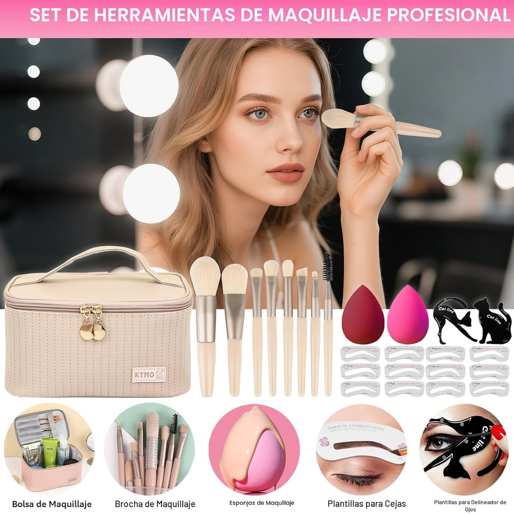 Kit completo de maquillaje todo en uno para mujeres, juegos de rega...
