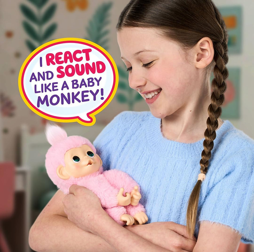 Little Live Pets Baby Monkey Minis \u2013 Luna Limón. Juguete inter...