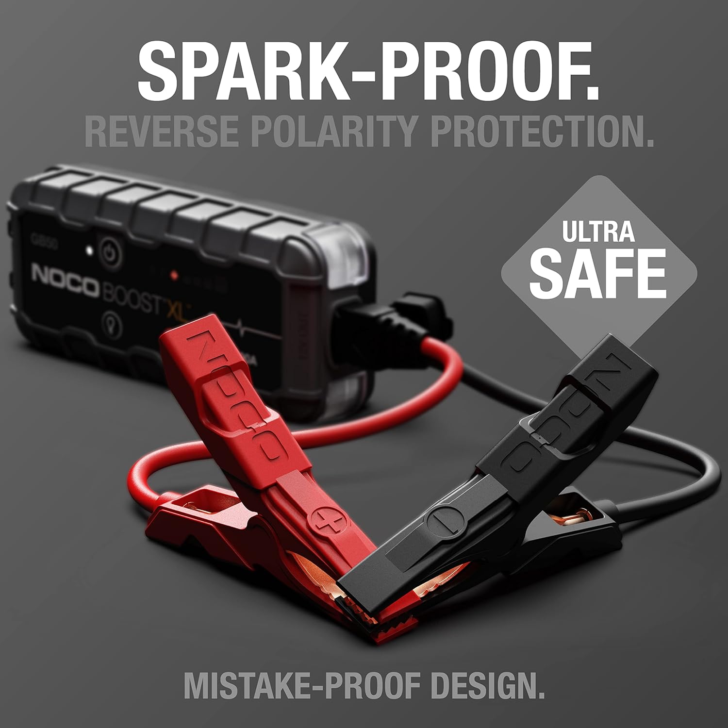NOCO Boost GB50: Arrancador de salto UltraSafe de 1500A \u2013 Paqu...
