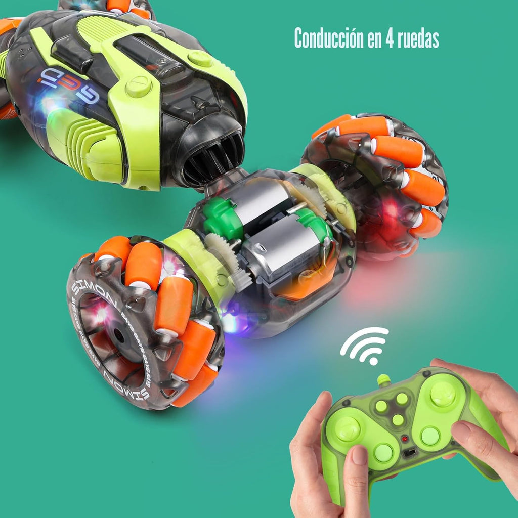 FUNiOi Coche de acrobacias RC con detección de gestos \u2013 Juguet...