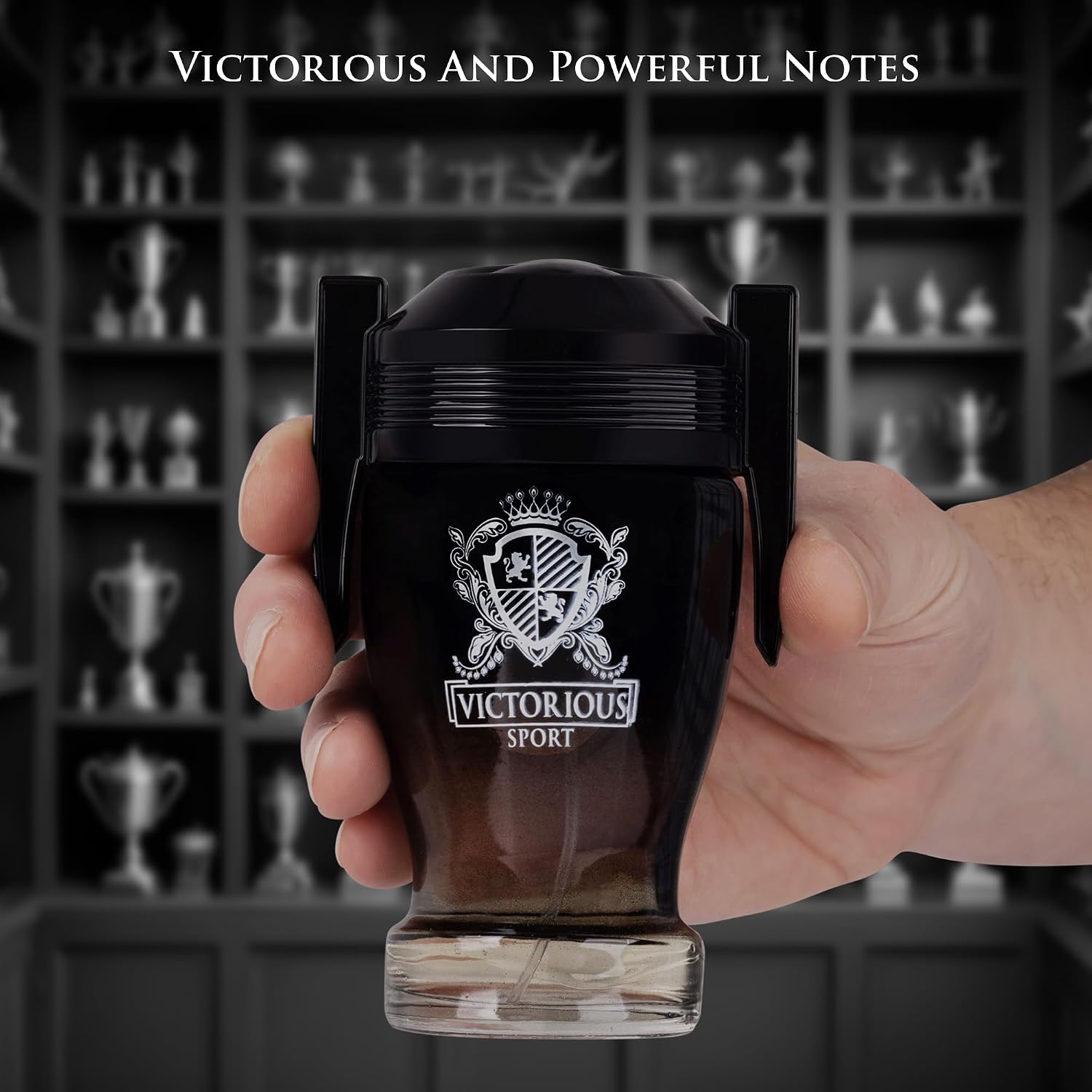 Victorious Sport Eau De Toilette para hombre, 3.4 onzas líquidas, u...