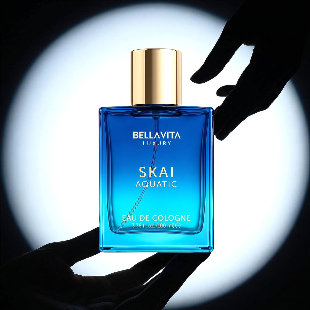 Bellavita Luxury SKAI Aquatic Eau de Parfum Unisex, 3.4 fl oz (100...