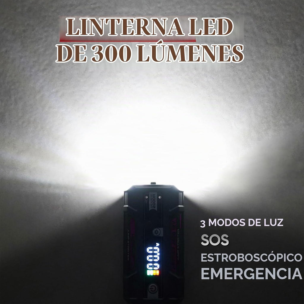 LOKITHOR Arrancador J400 con tecnología ConnectMax, arrancador de b...