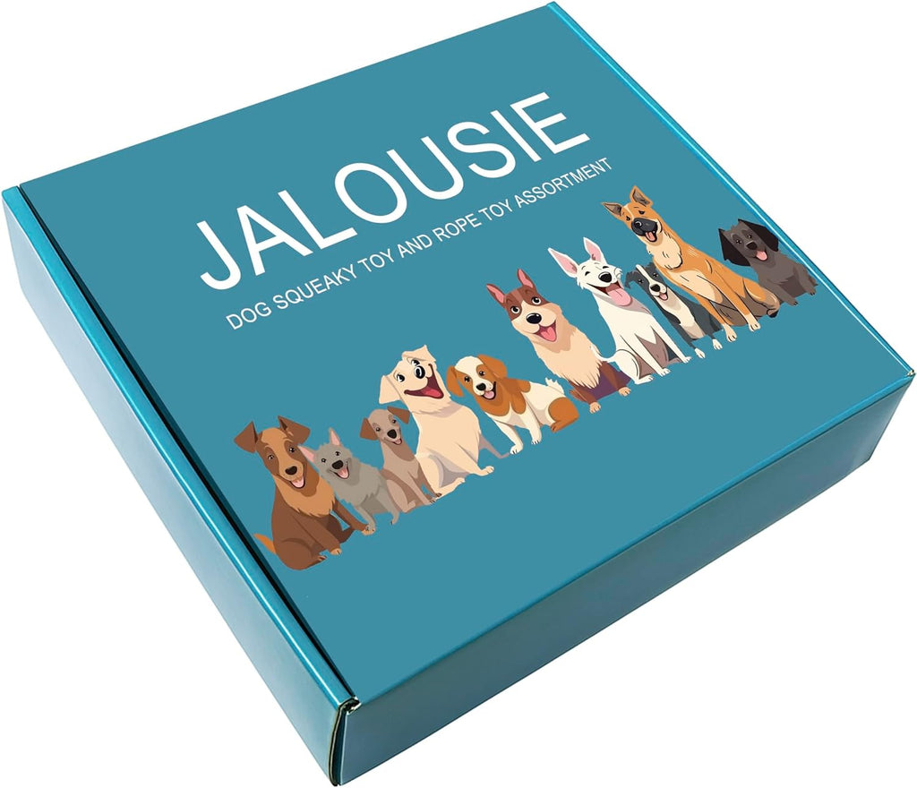 Jalousie Paquete a granel de juguetes con sonido para perros - Jugu...