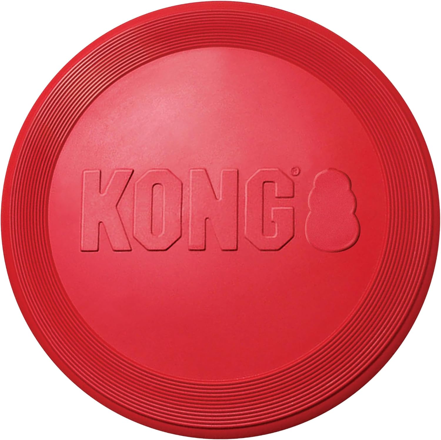 KONG Flyer - Juguete duradero para perros para jugar al aire libre...