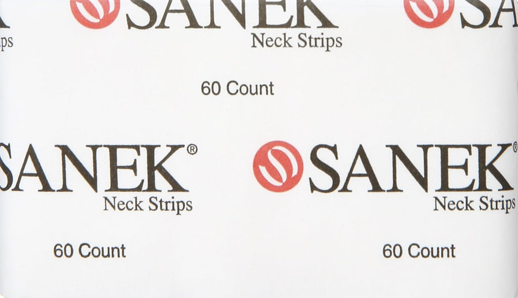 Sanek Display - Tiras para el cuello, 60 unidades, paquete de 12