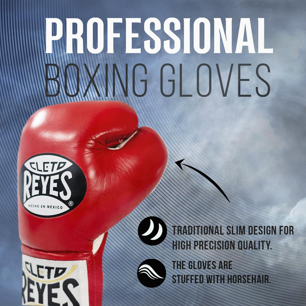 CLETO REYES Guantes de boxeo de competición profesional para hombre...