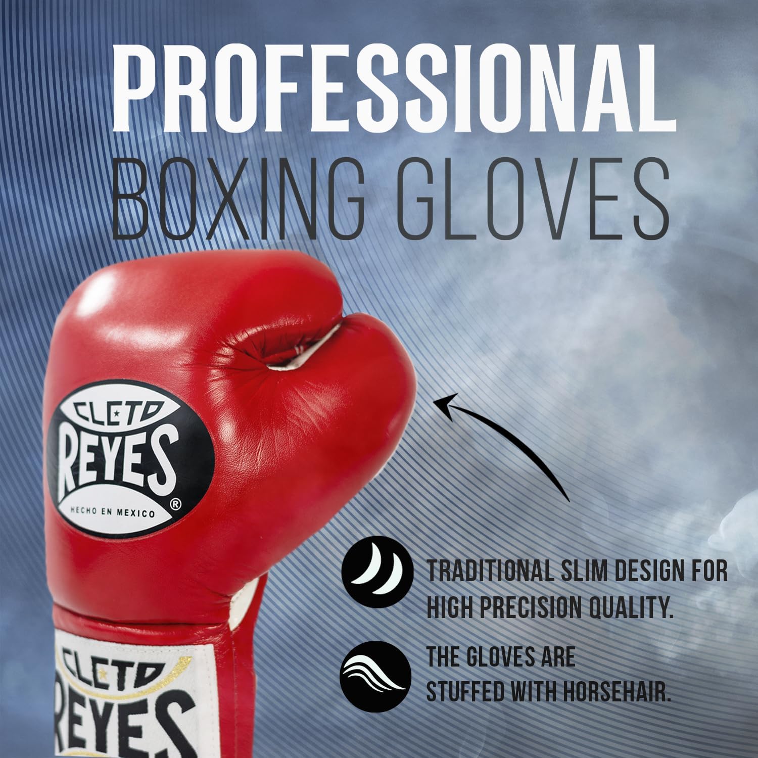 CLETO REYES Guantes de boxeo de competición profesional para hombre...