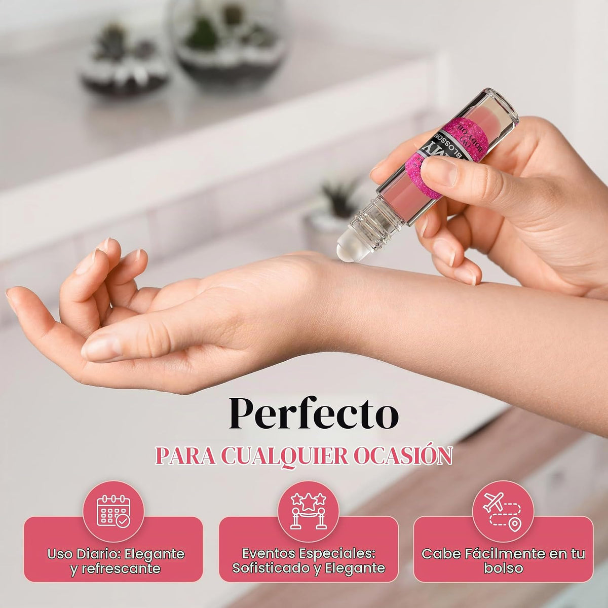 Aceites de Fragancia MOBETTER Jimmy Loves Blossoms Aceite Corporal...
