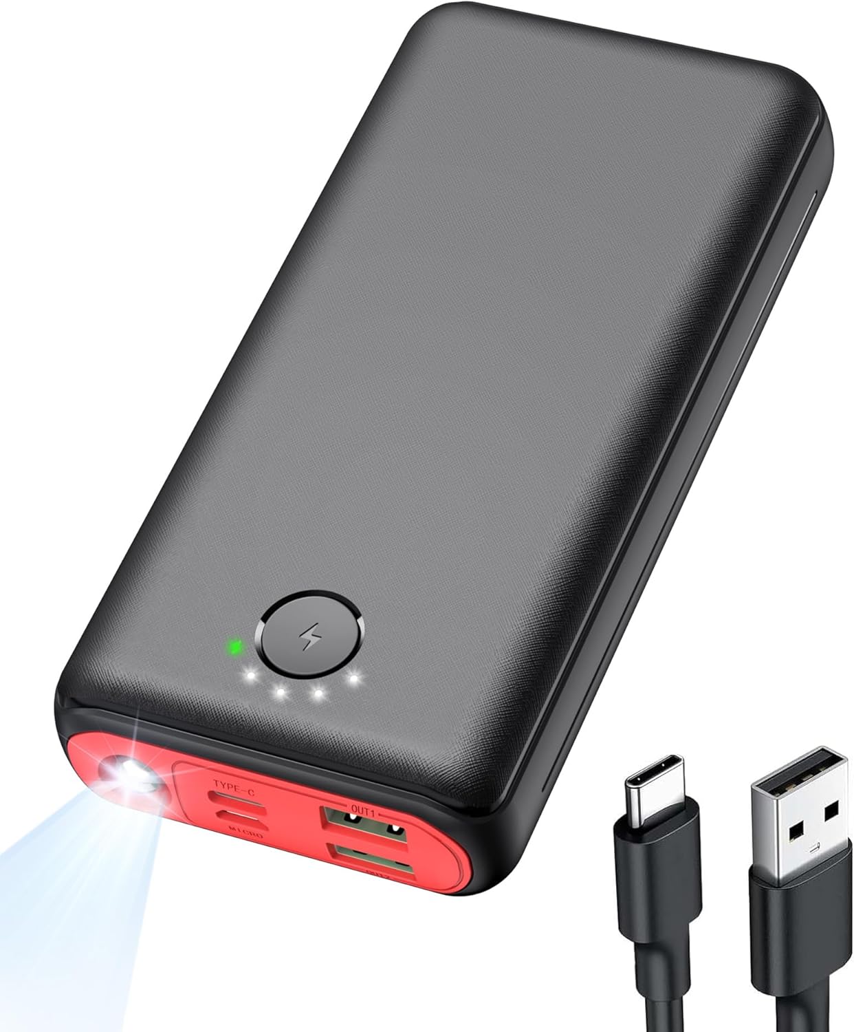 Cargador Portátil Banco de Energía 40000mAh, Carga Rápida USB C 22....