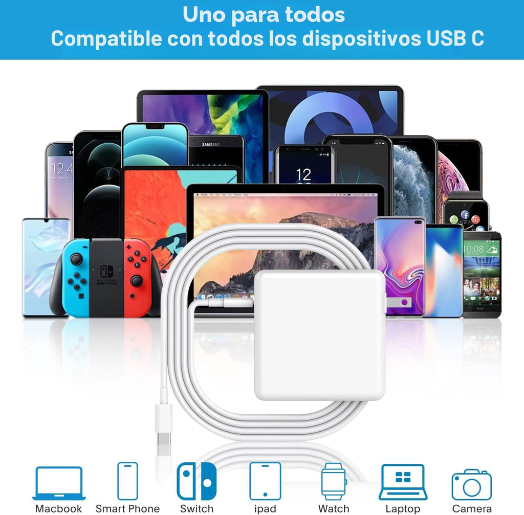 Cargador Mac Book Pro \u2013 Adaptador de corriente de cargador ráp...