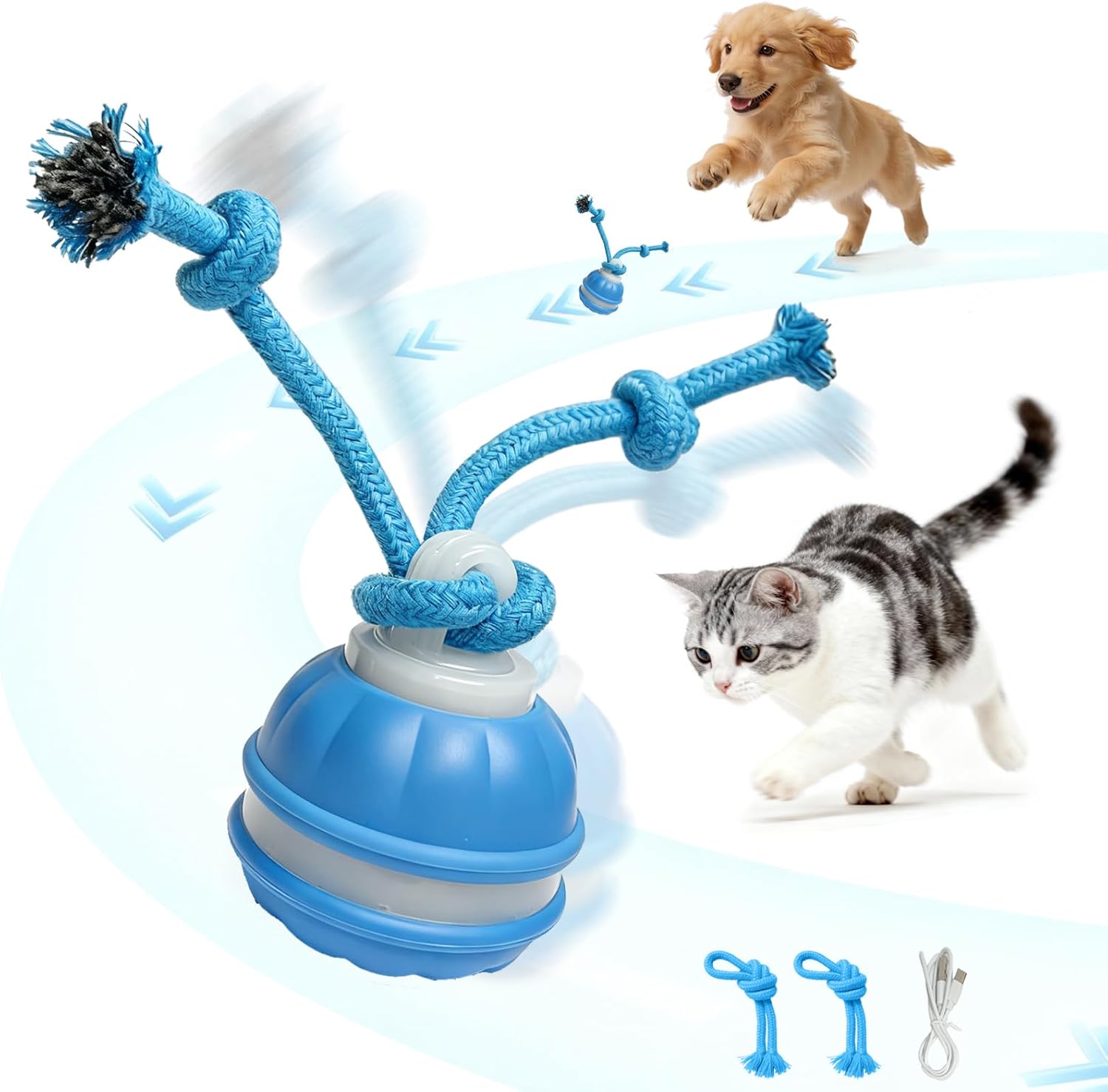 SPGSWCY Juguetes interactivos inteligentes para gatos de interior \...