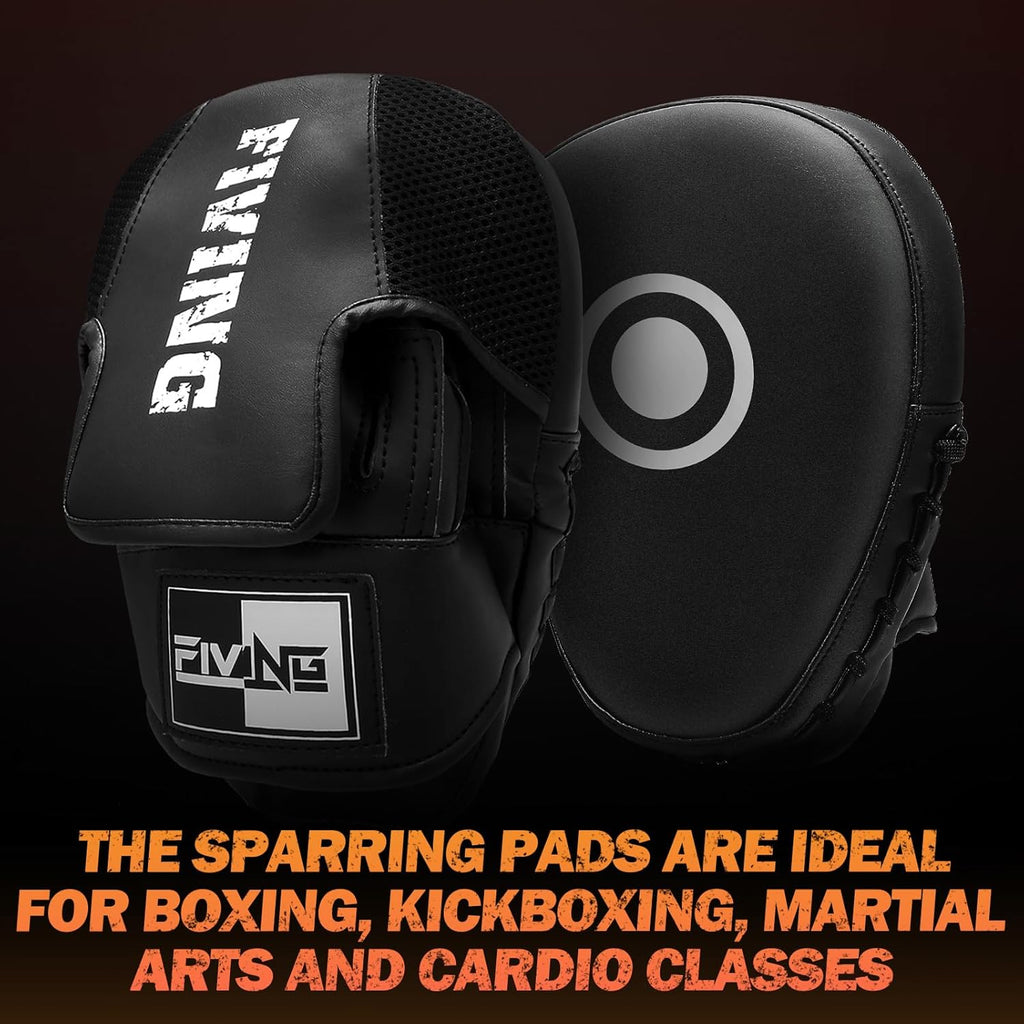 Almohadillas de boxeo para hombres, mujeres y niños, manoplas de cu...