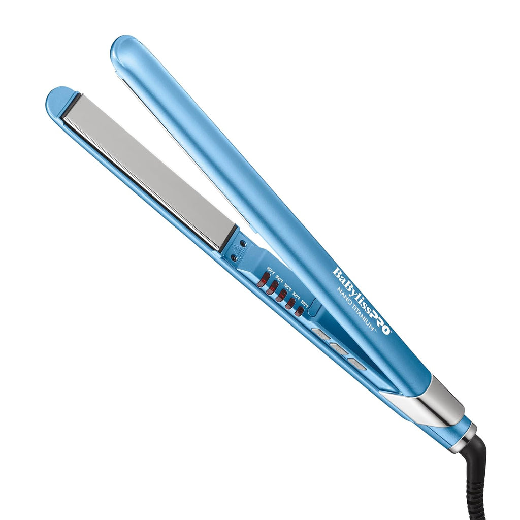 Plancha de pelo ultra elegante BabylissPRO Nano Titanium, plancha p...