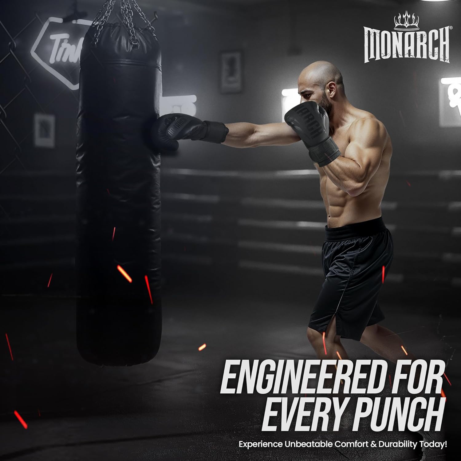 Guantes de boxeo para hombres y mujeres con envolturas de mano para...