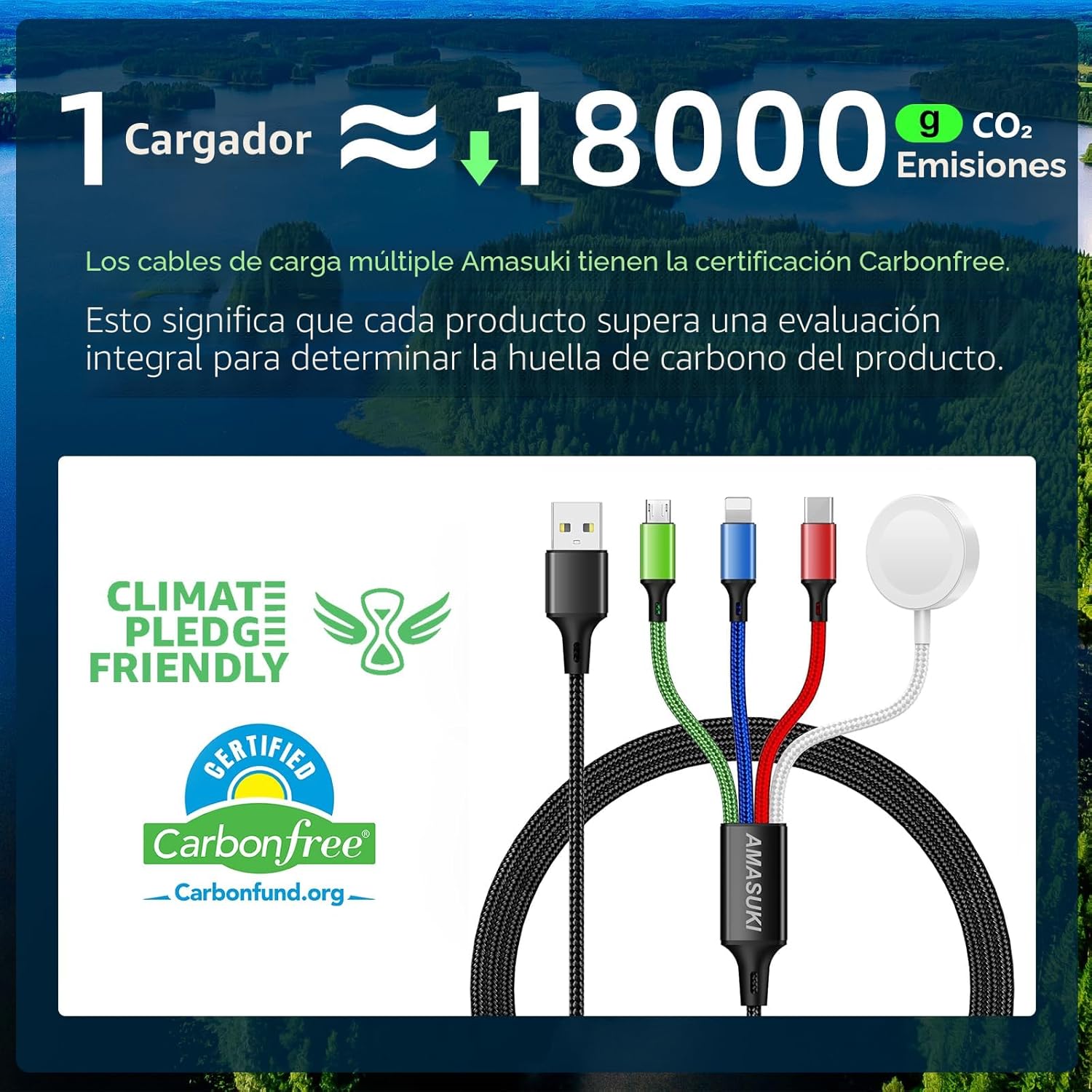 Esenciales de viaje, 4 en 1 para Apple Watch, cargador de iPhone, c...