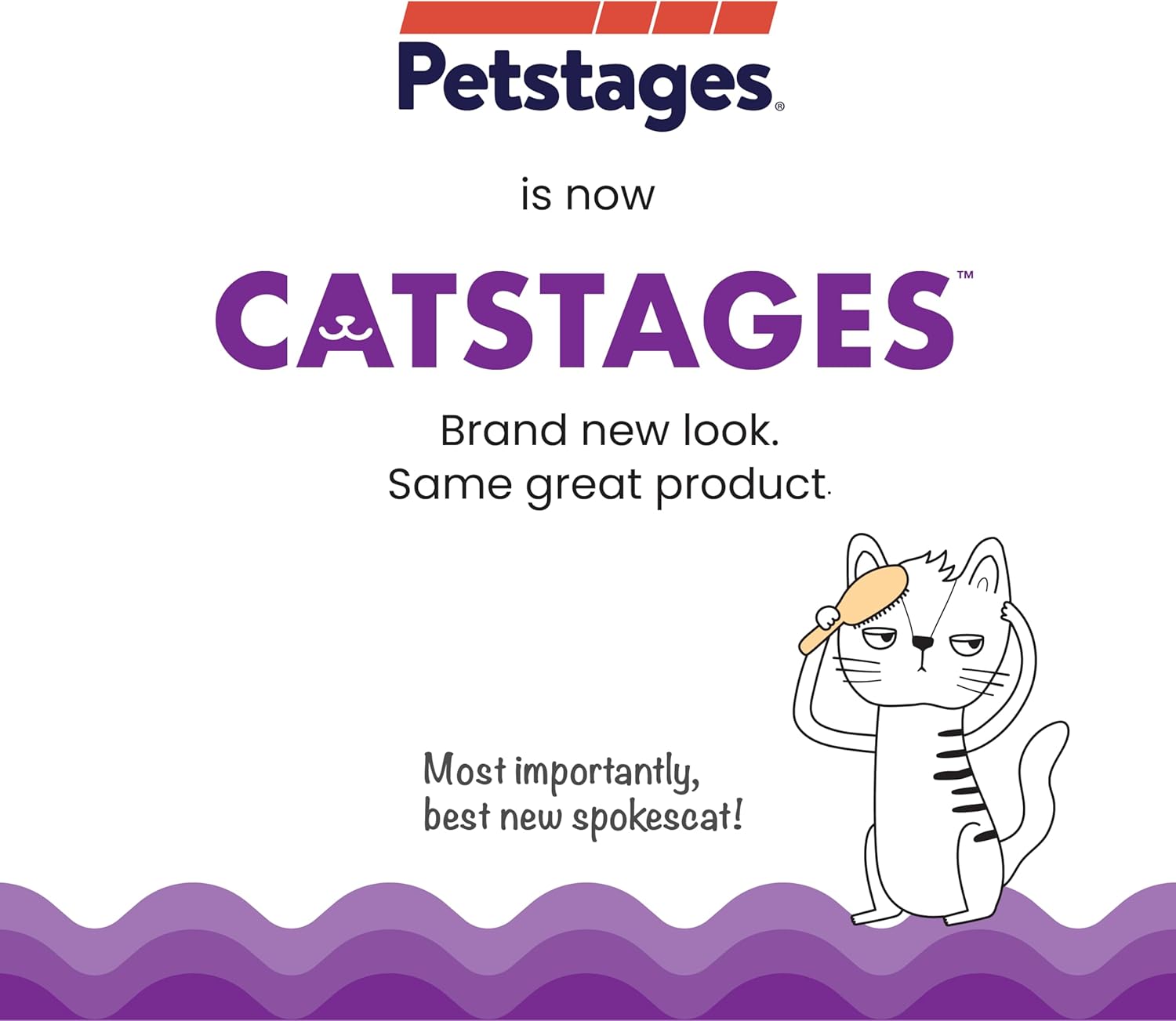 Petstages - Juguete interactivo para gatos Chase Meowtain de 4 niveles