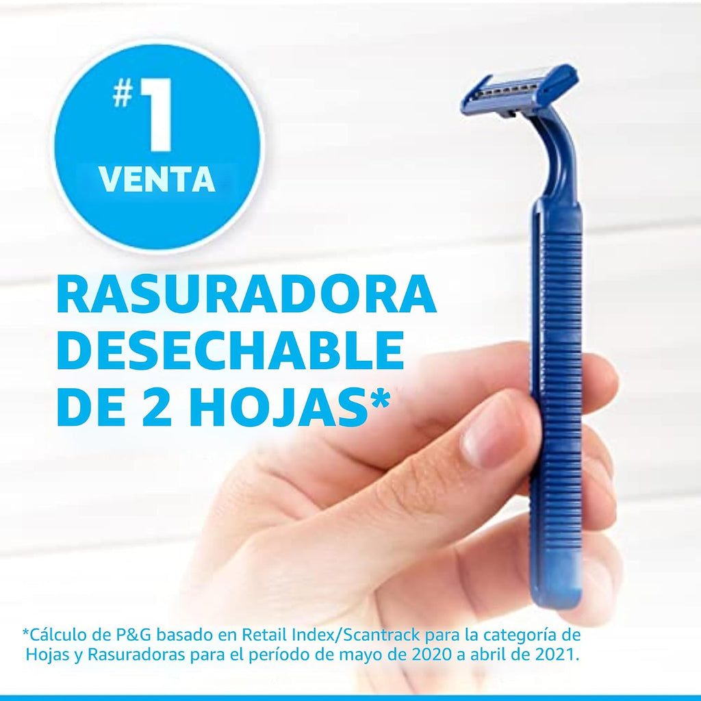 Gillette Sensor2 - Maquinillas de afeitar desechables para hombres,...
