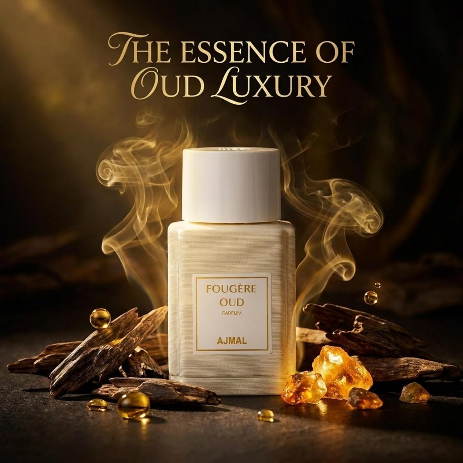 Ajmal Oud Marquis Fougère Oud Eau de Parfum Unisex, 3.4 fl oz | Fou...