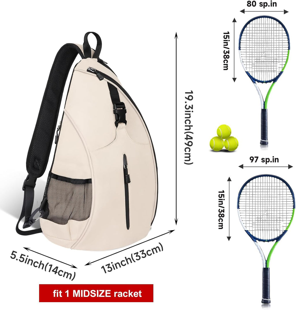 Ytonet - Bolsa de tenis, mochila de tenis para colgarse, bandolera...
