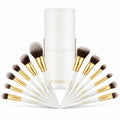 Juego de 12 brochas de maquillaje, aptas para profesionales y princ...
