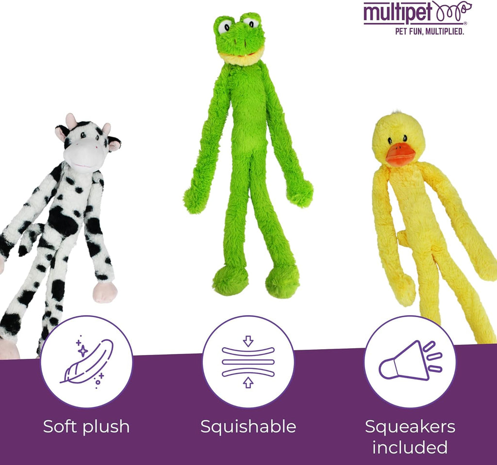 Multipet - Juguete de peluche de rana verde XXL de 76,2 cm para per...