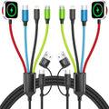 Travel Essentials Cable de Carga Múltiple 4 en 2 para Cargador de A...