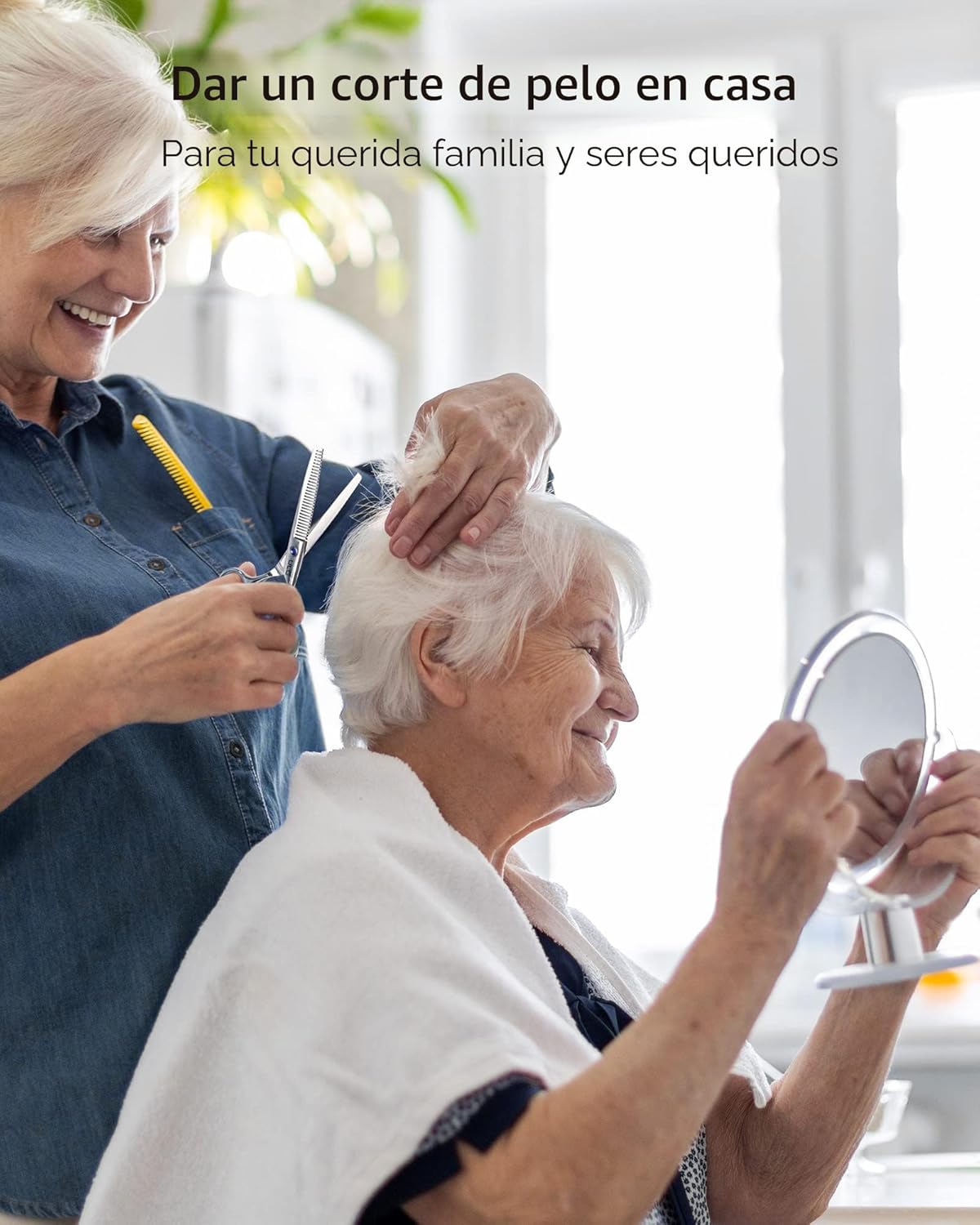 ULG Tijeras de corte de pelo, tijeras de barbería profesional, tije...
