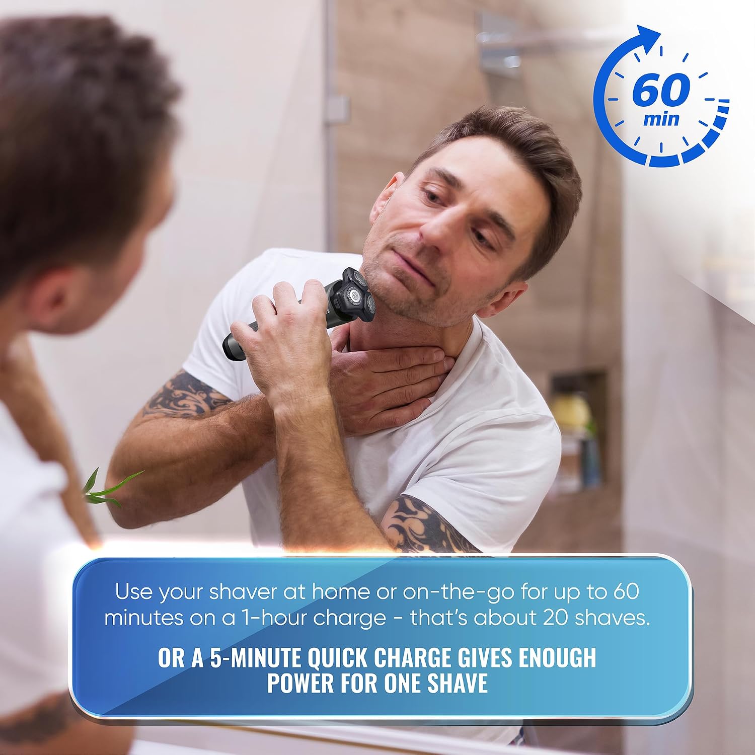 Philips Afeitadoras Eléctricas para Hombres, Afeitadora Eléctrica R...