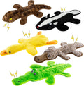 MAOOOOB Juguetes chirriantes para perros sin relleno, paquete de 5...