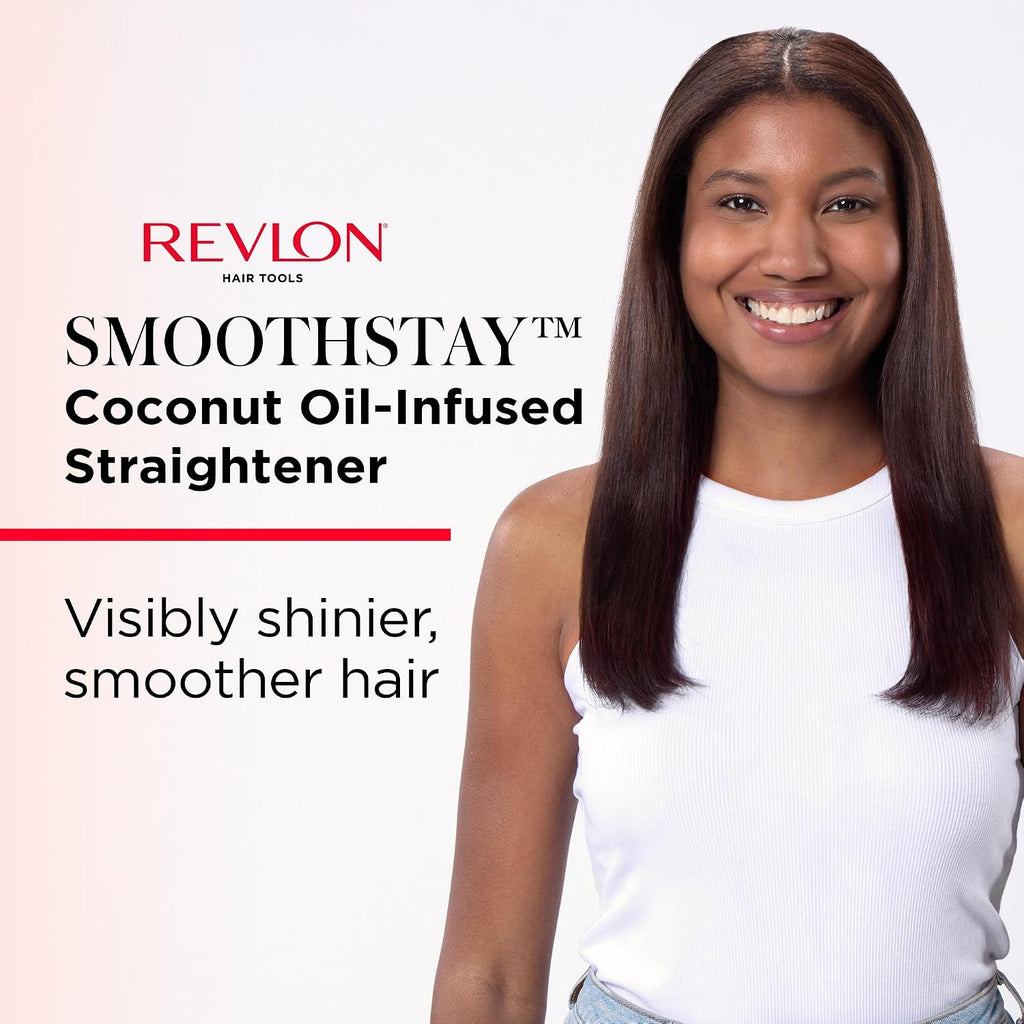REVLON Smoothstay Alisador de Cabello de 1 Pulgada - La plancha pla...