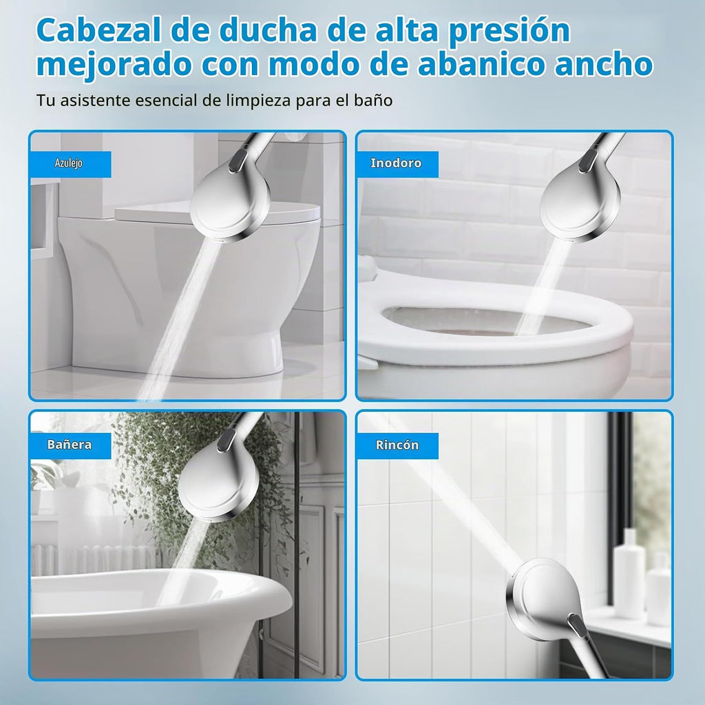 Hibbent Cabezal de ducha de alta presión con certificación cUPC All...