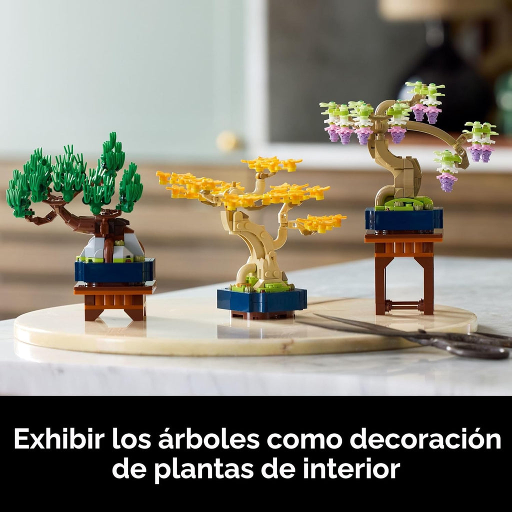 LEGO Botanicals - Juego de construcción de mini árboles bonsái, blo...