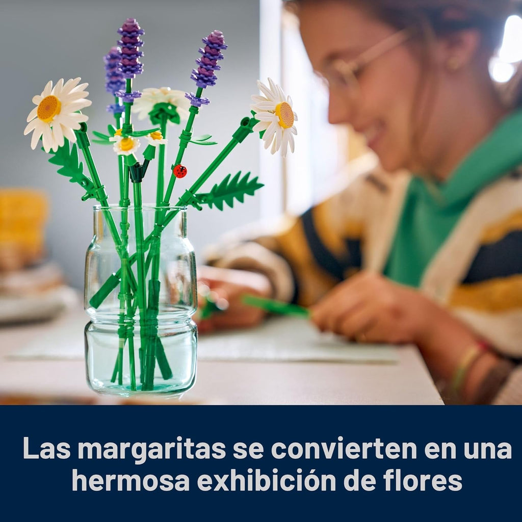 LEGO Botanicals 11508 - Kit de manualidades de flores artificiales...