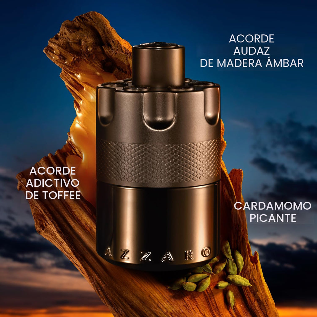 Azzaro The Most Wanted Eau de Parfum Intense - Colonia para hombres...