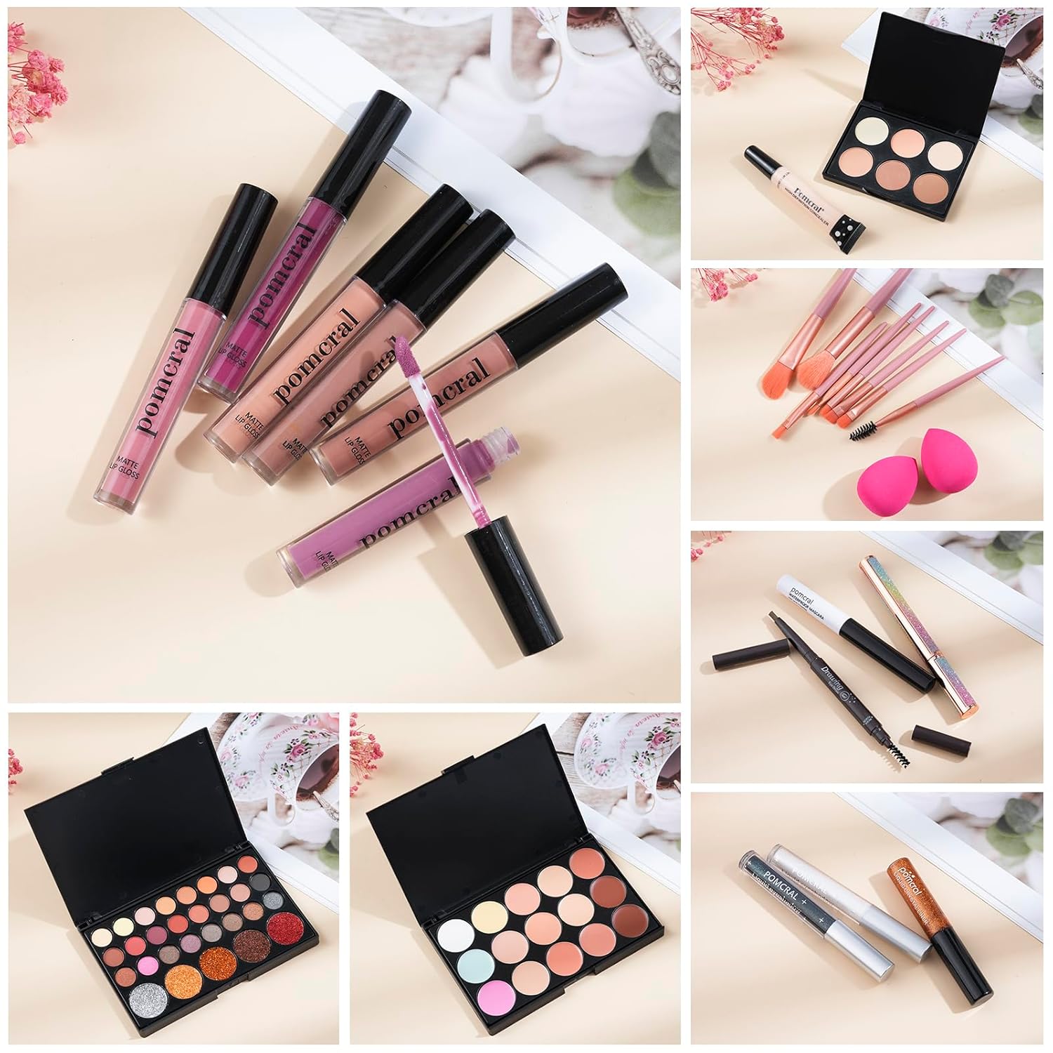 Kit de maquillaje, juego completo de maquillaje para mujeres, kit d...