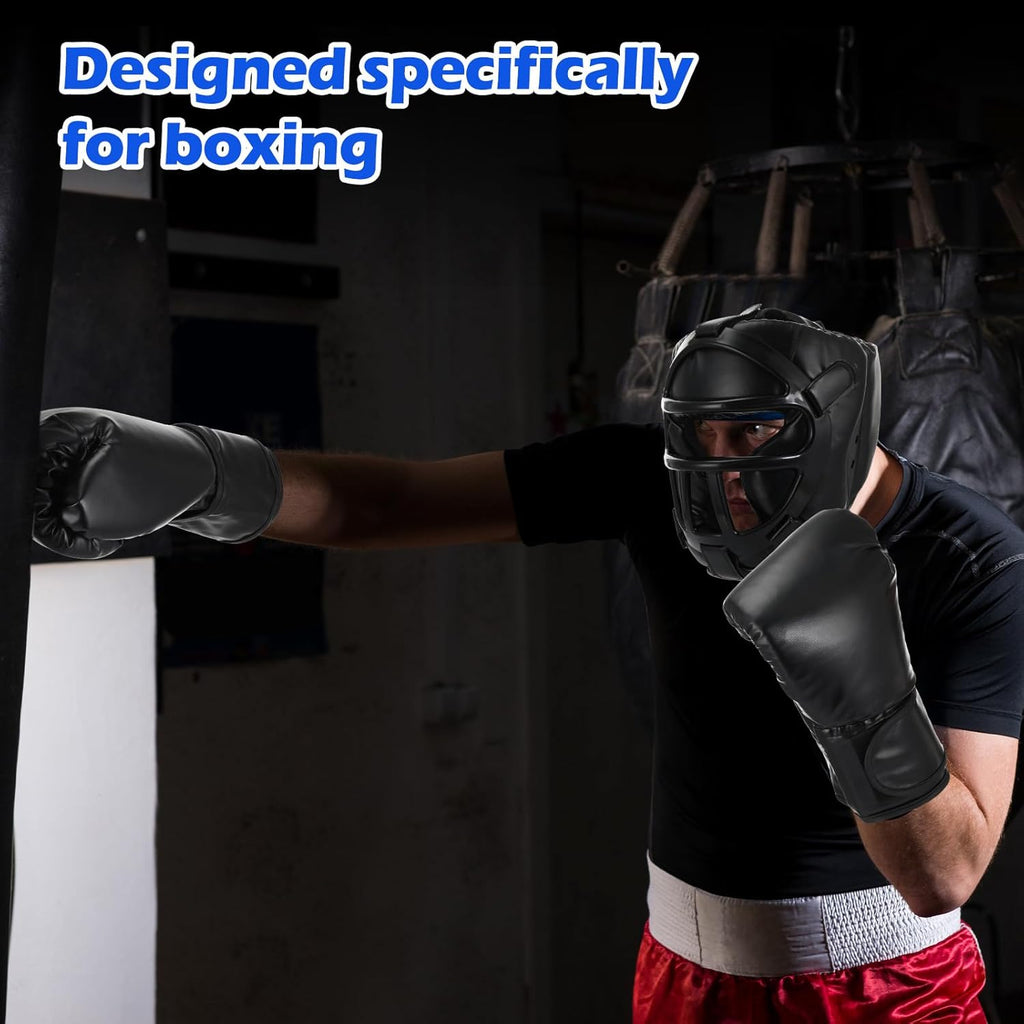 Arrowbash Juego de 2 protectores de cabeza y guantes de boxeo para...