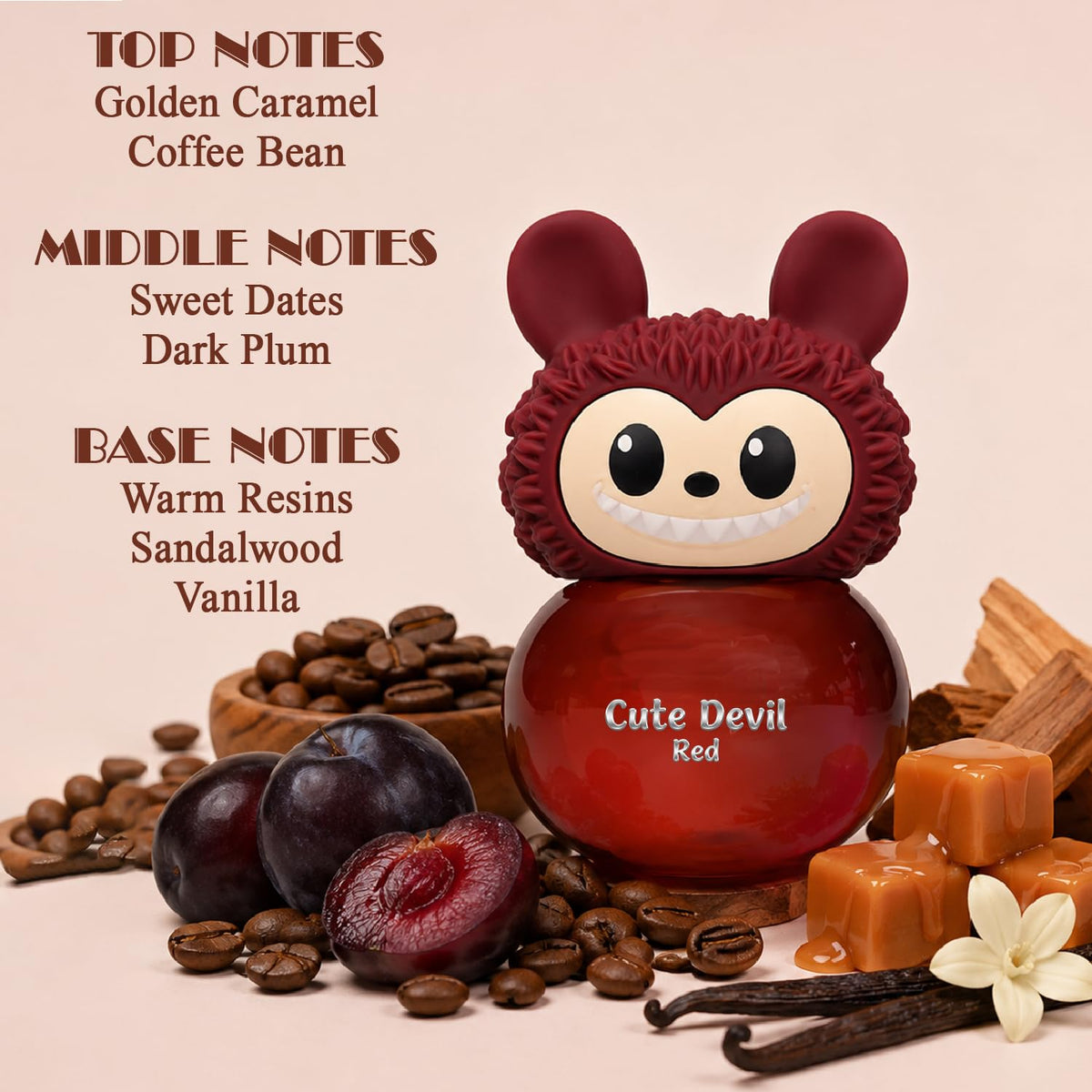 AHUJA Lindo perfume rojo diablo 3.4 fl oz \u2013 Café dulce y cirue...