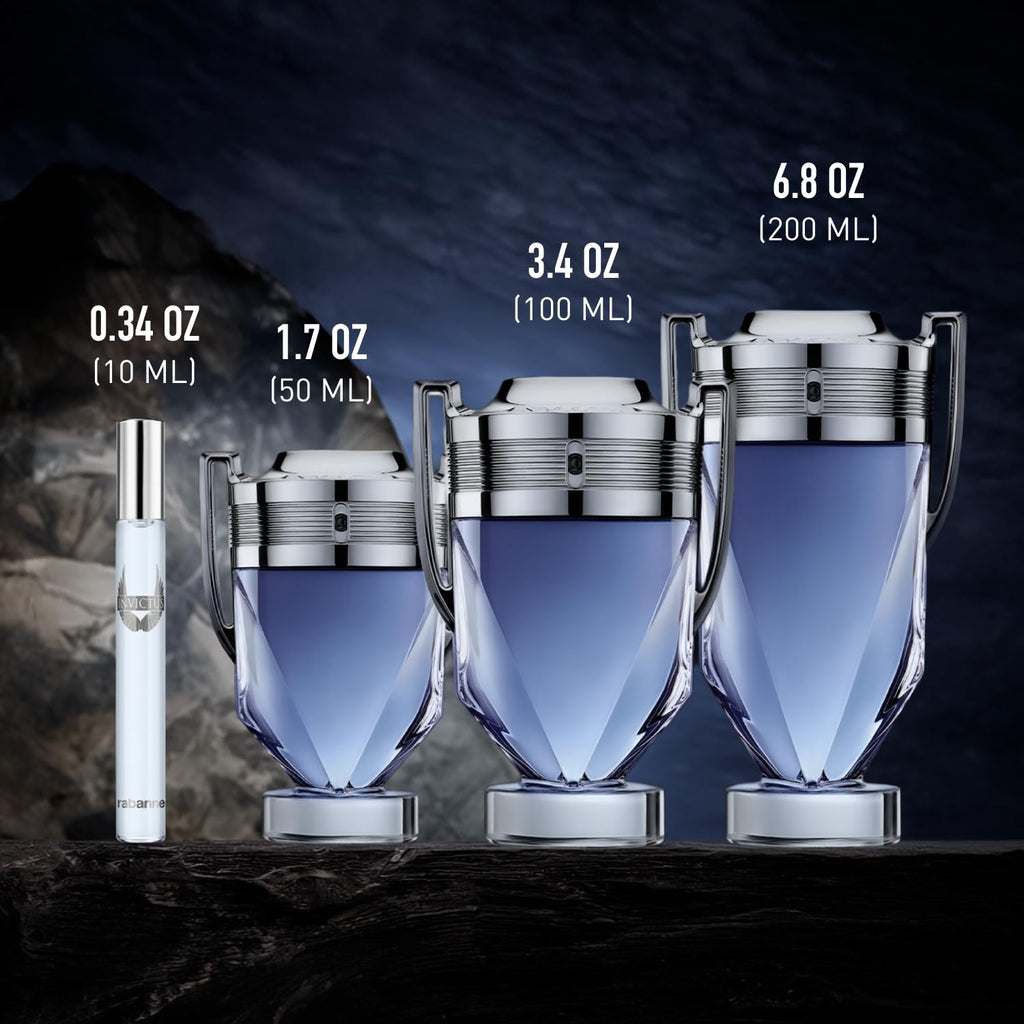 Rabanne Invictus Eau de Toilette - Colonia acuática amaderada de la...