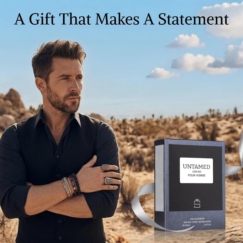 UNTAMED para hombres inspirado en Sauvage, colonia fresca, aromátic...